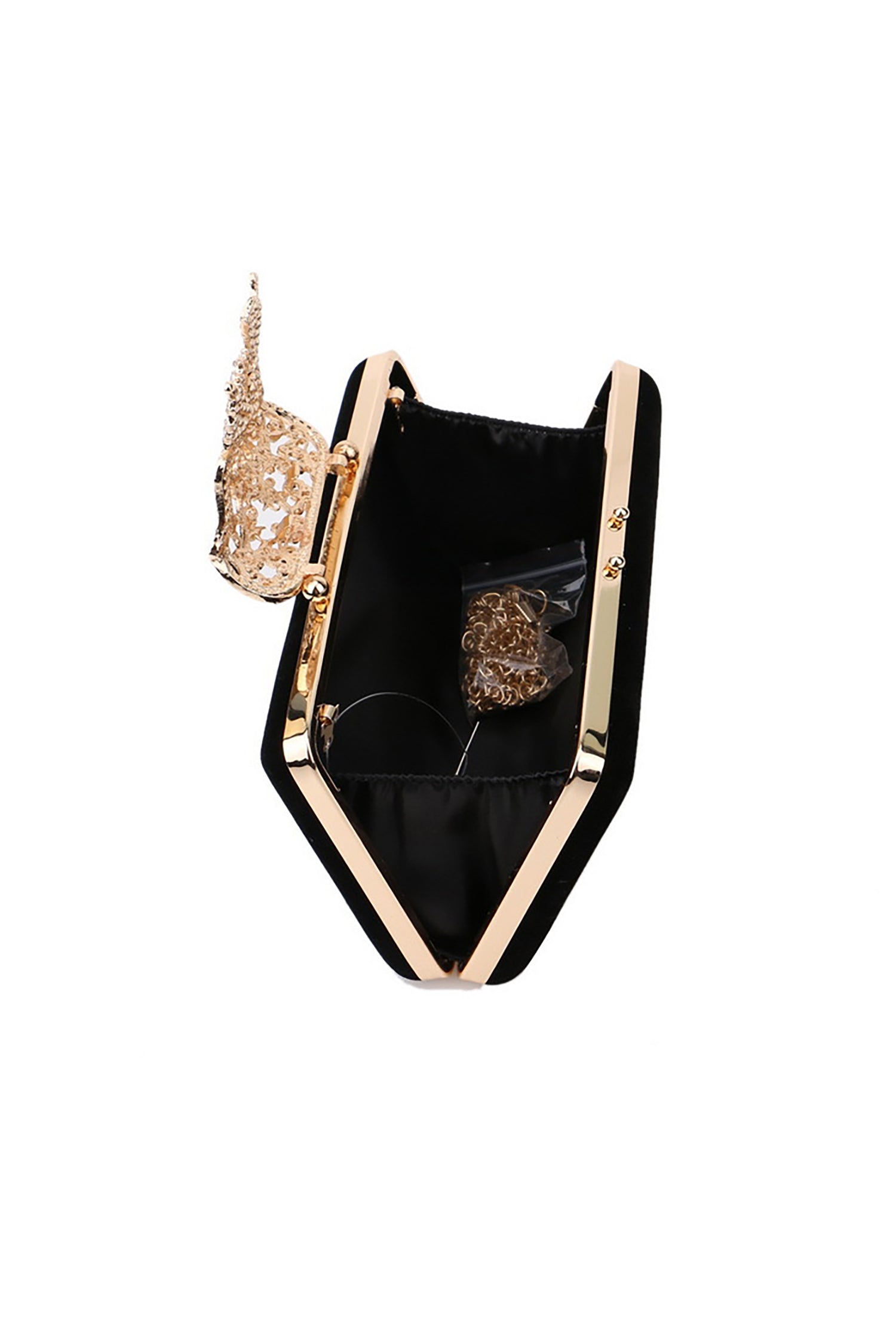 Zalma Diamante Butterfly Clutch