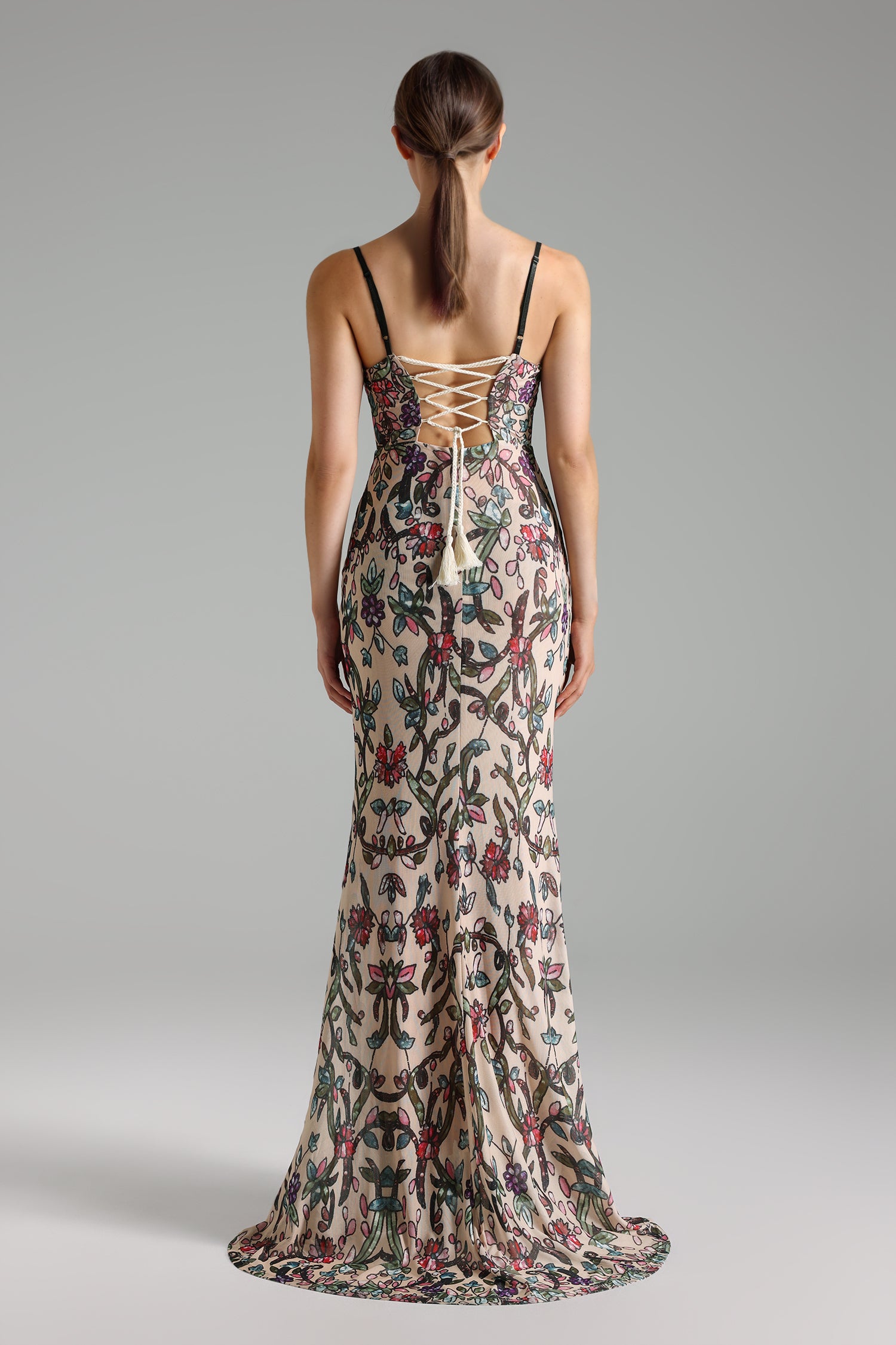 Ysabel High Slit Sleeveless Maxi Dress