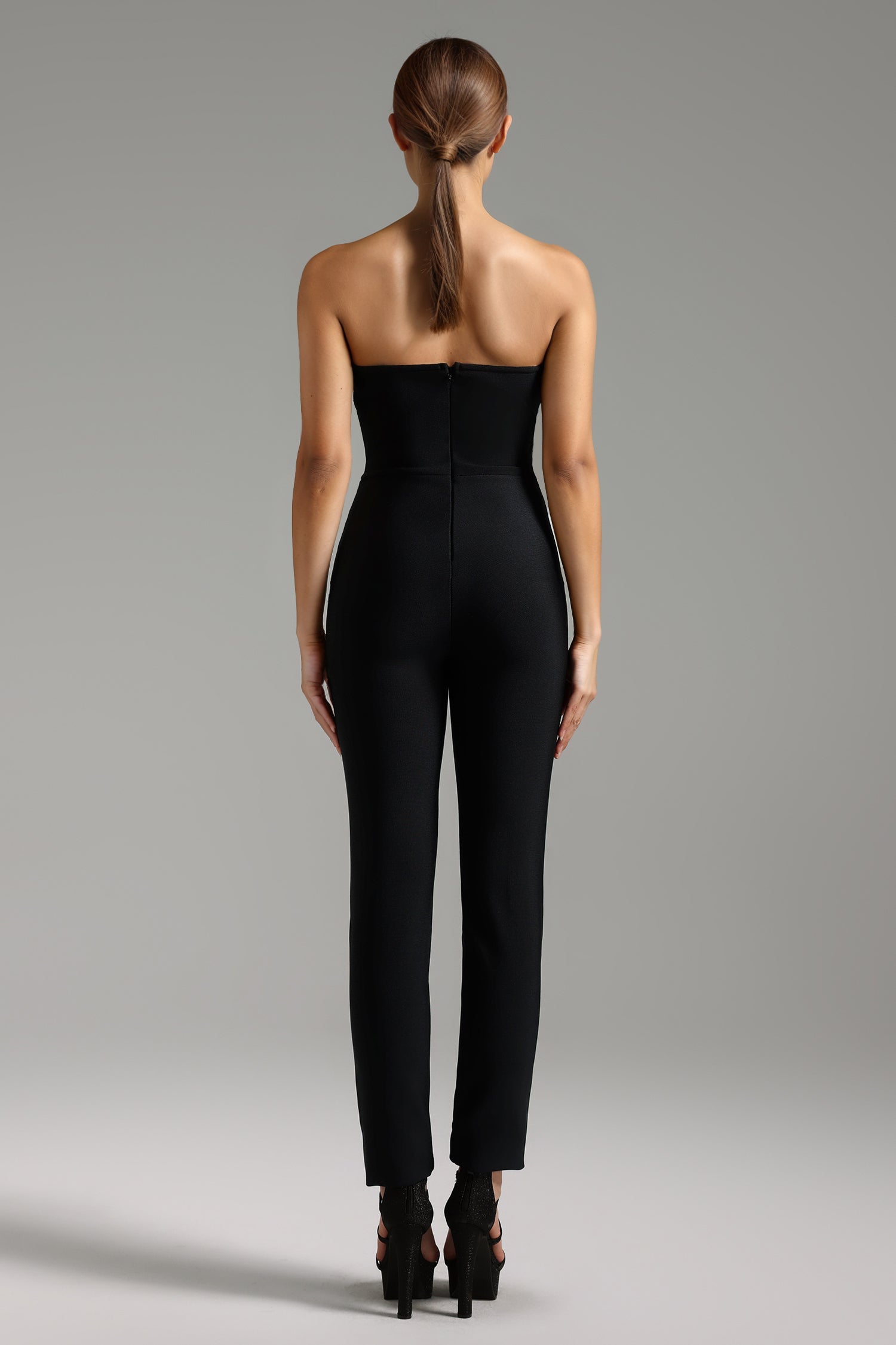 Dasia Strapless Bandage Jumpsuit