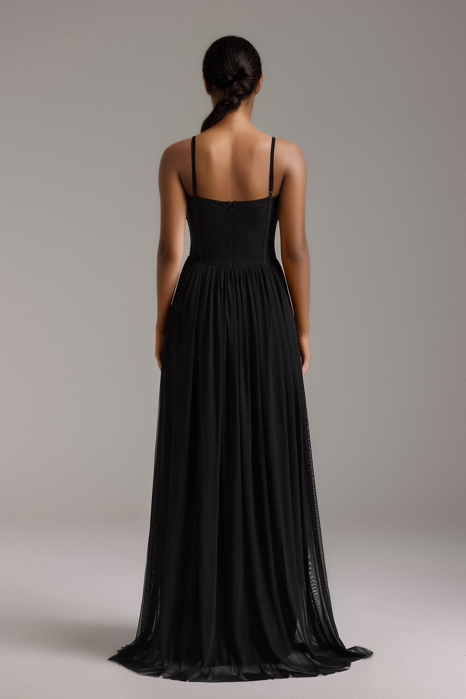 Rumi Sleeveless Corset Maxi Dress