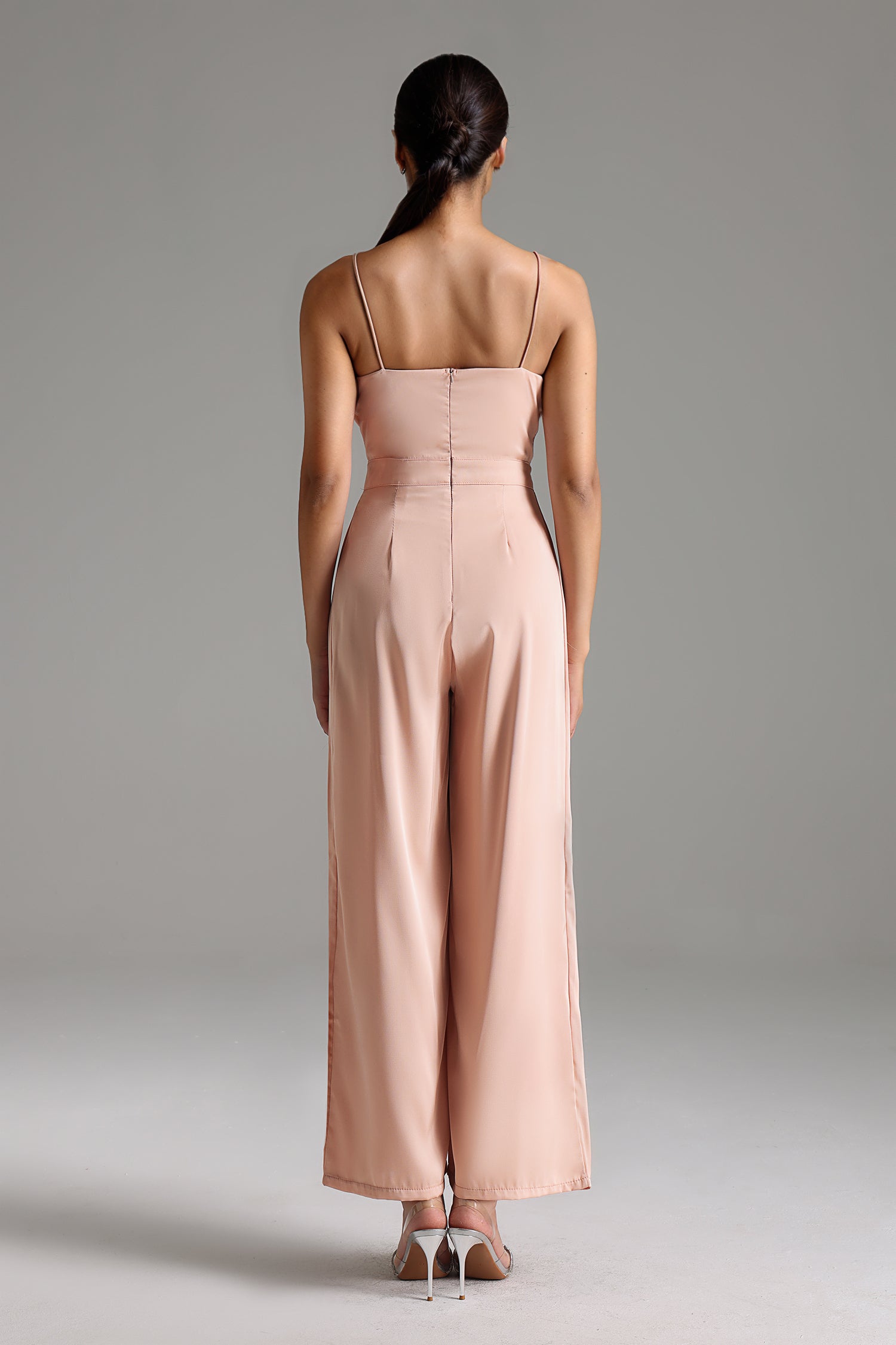 Rahel Sleeveless Backless Jumpsuit