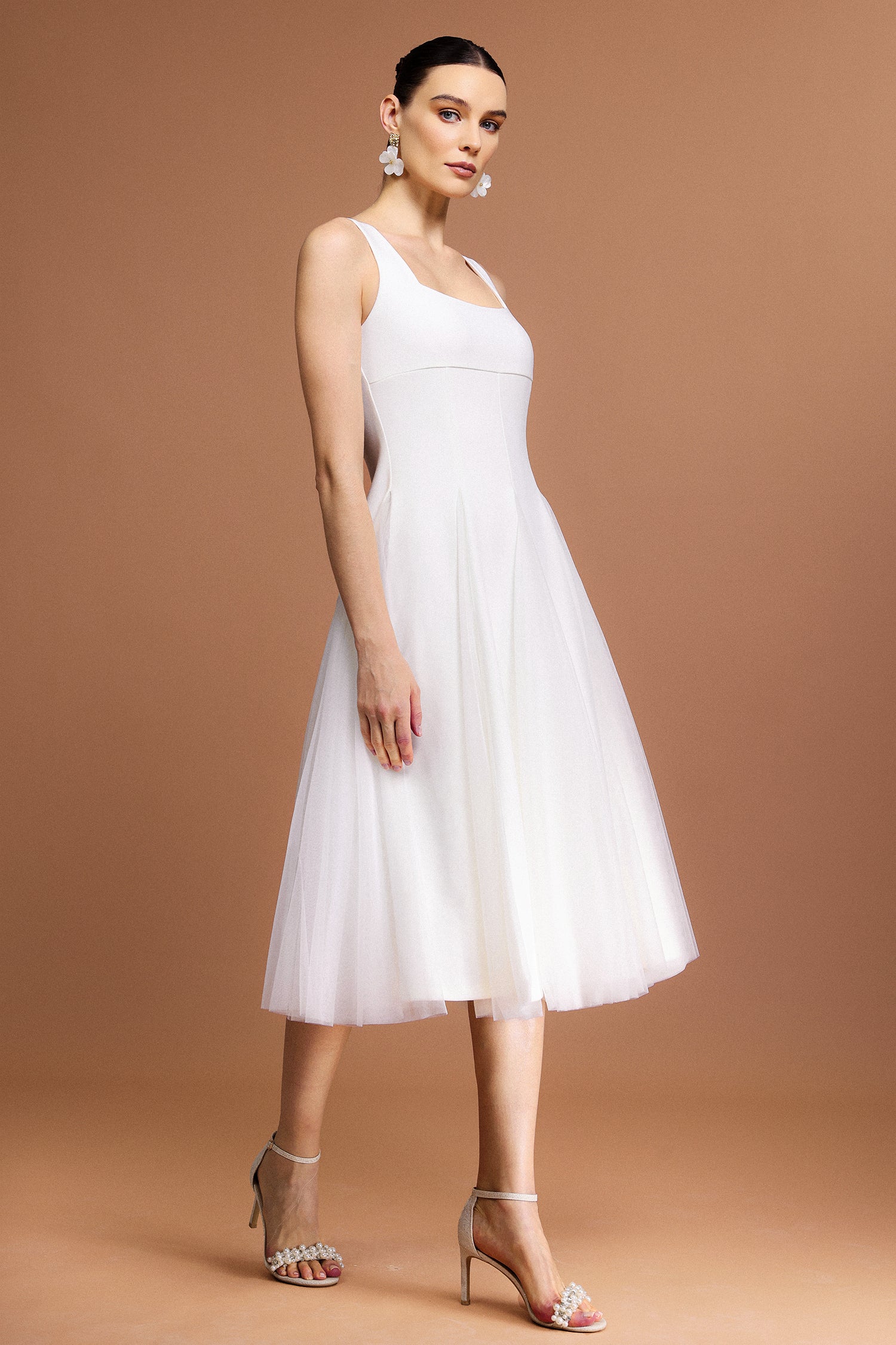 Linda Halter Midi Dress