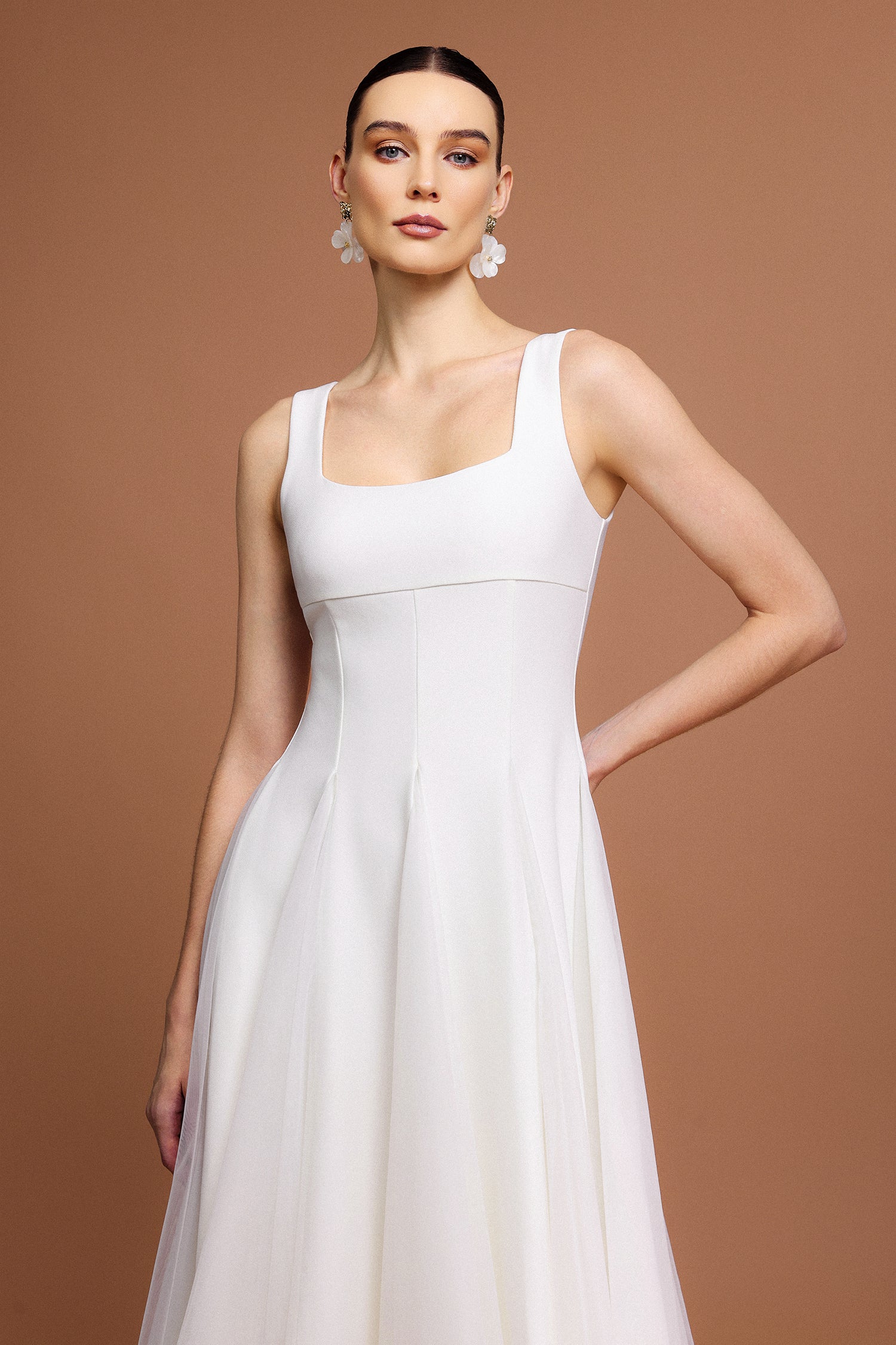 Linda Halter Midi Dress