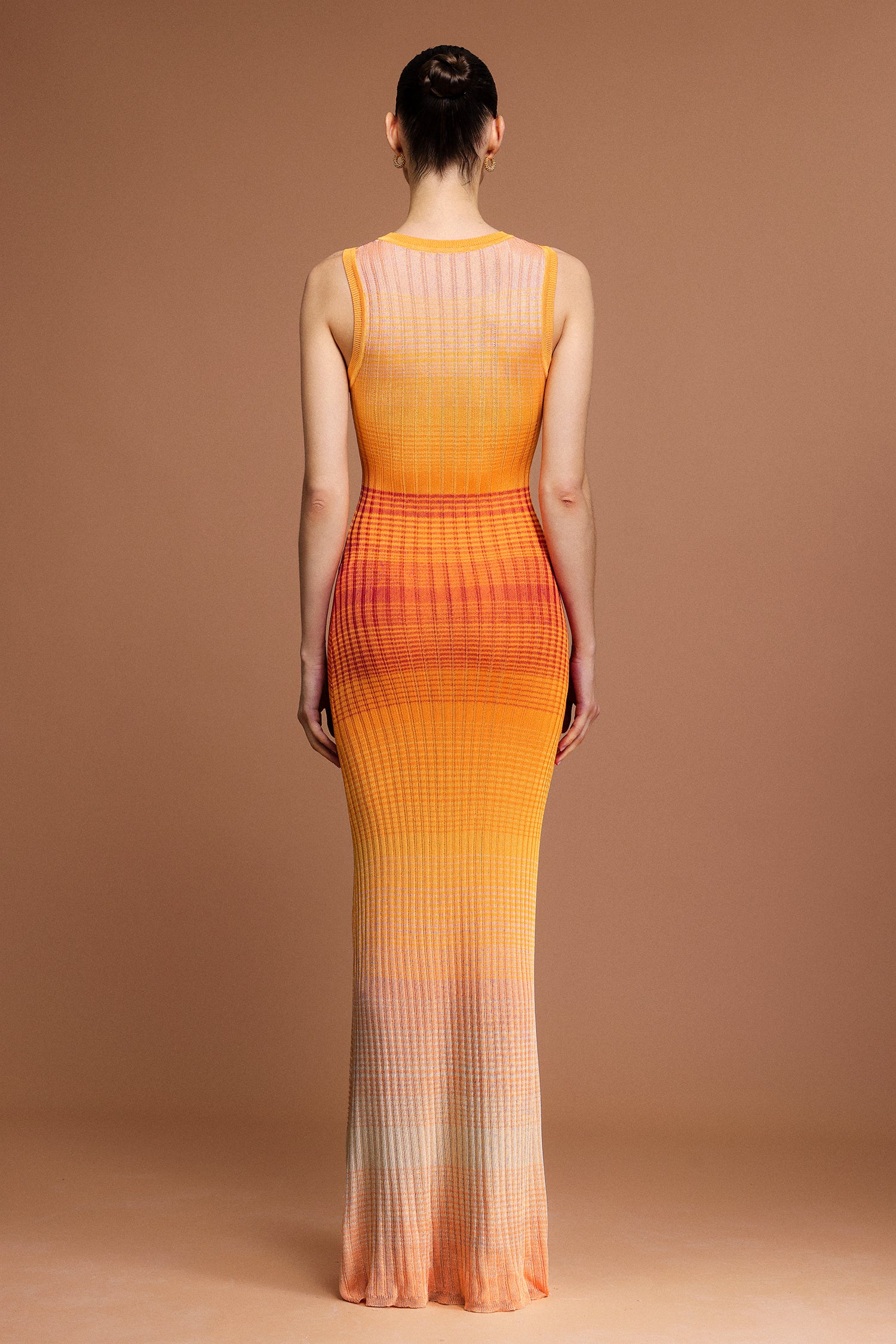 Gisel Round Neck Sleeveless Maxi Dress