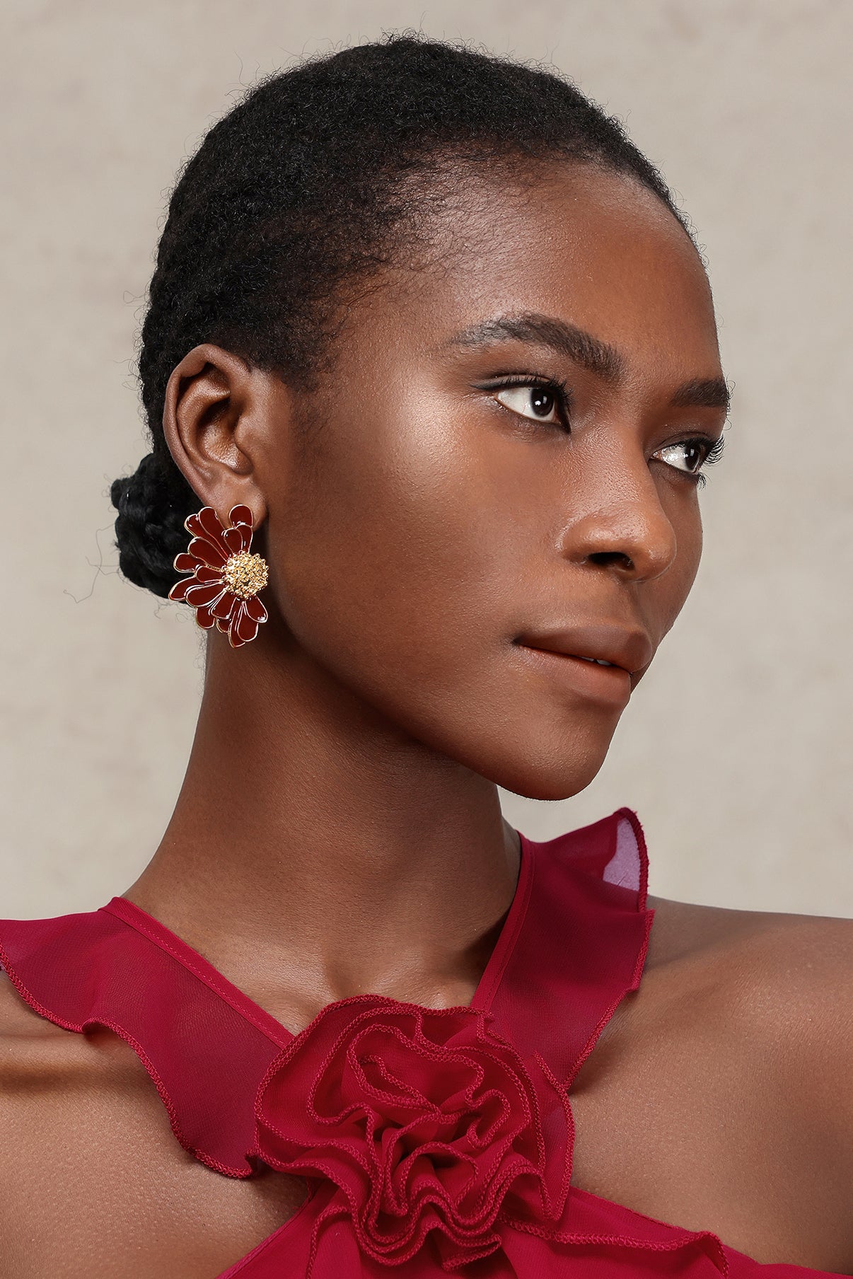 Zuly Flower Petals Earrings