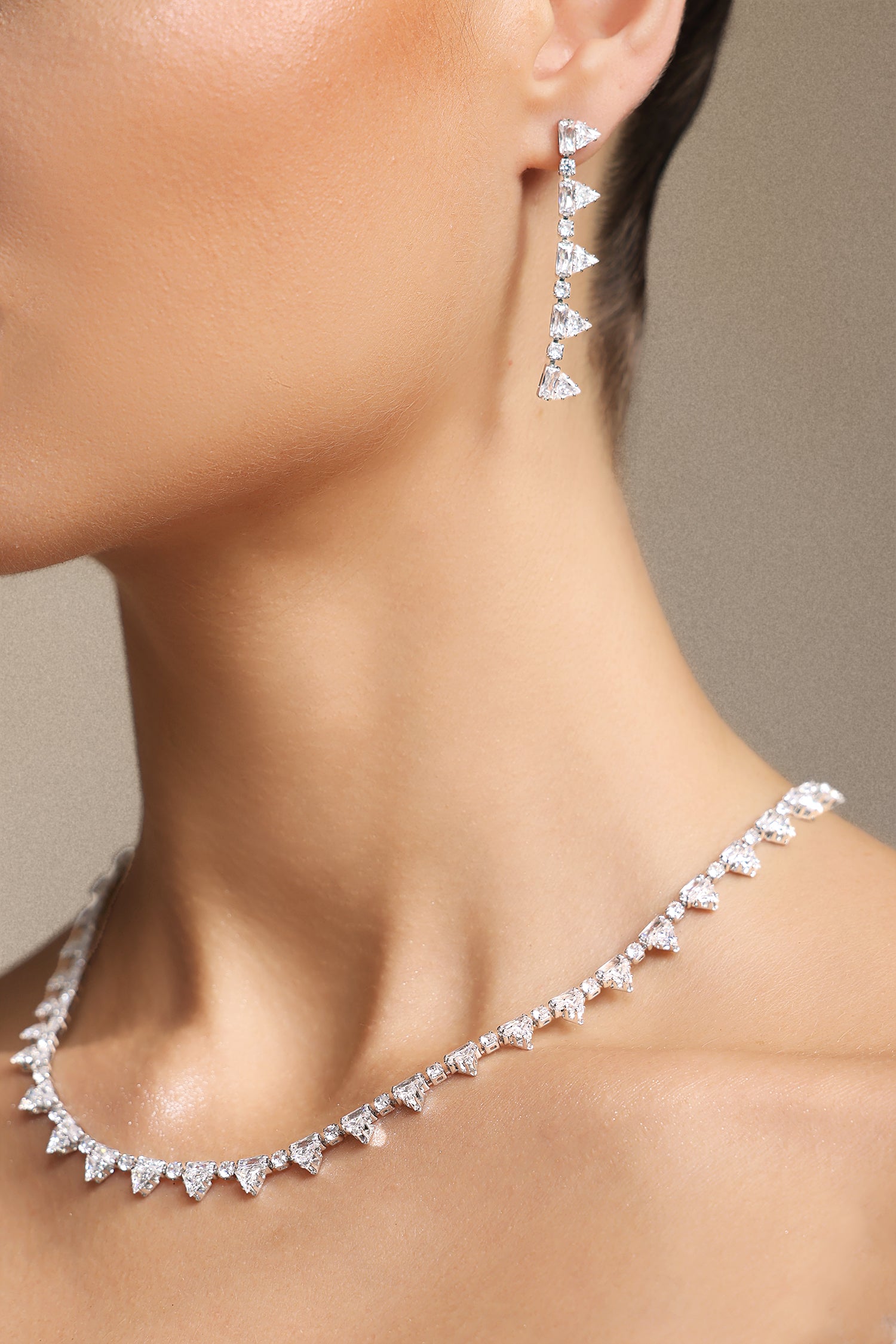 Jaza Diamond  Triangle Three-Piece Set