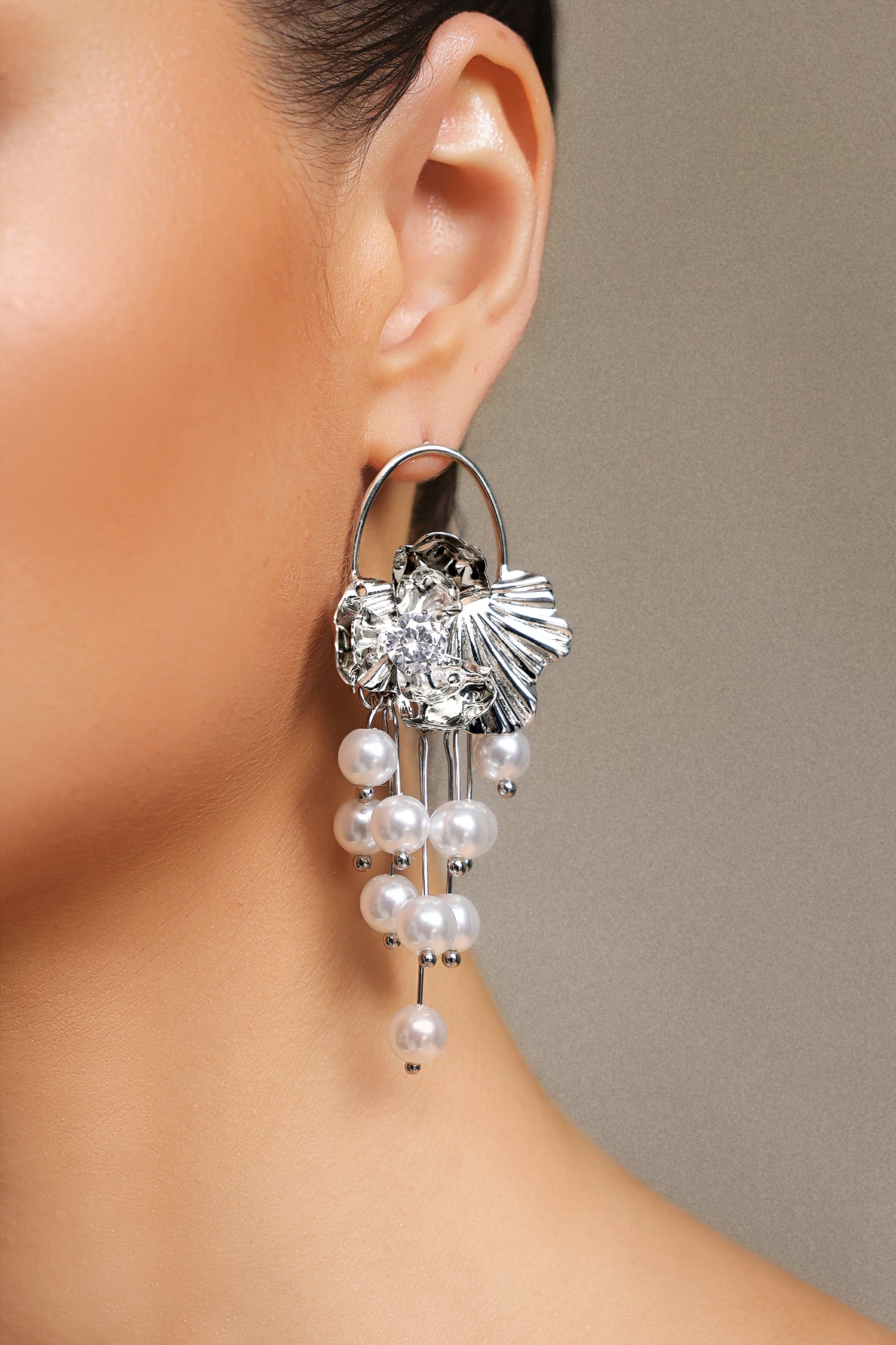 Yoli Geometry Square Diamond Earrings