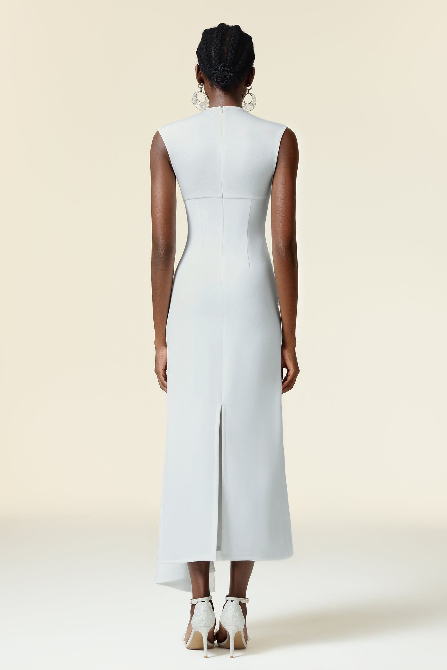 Kanma Sleeveless Streame Maxi Dress