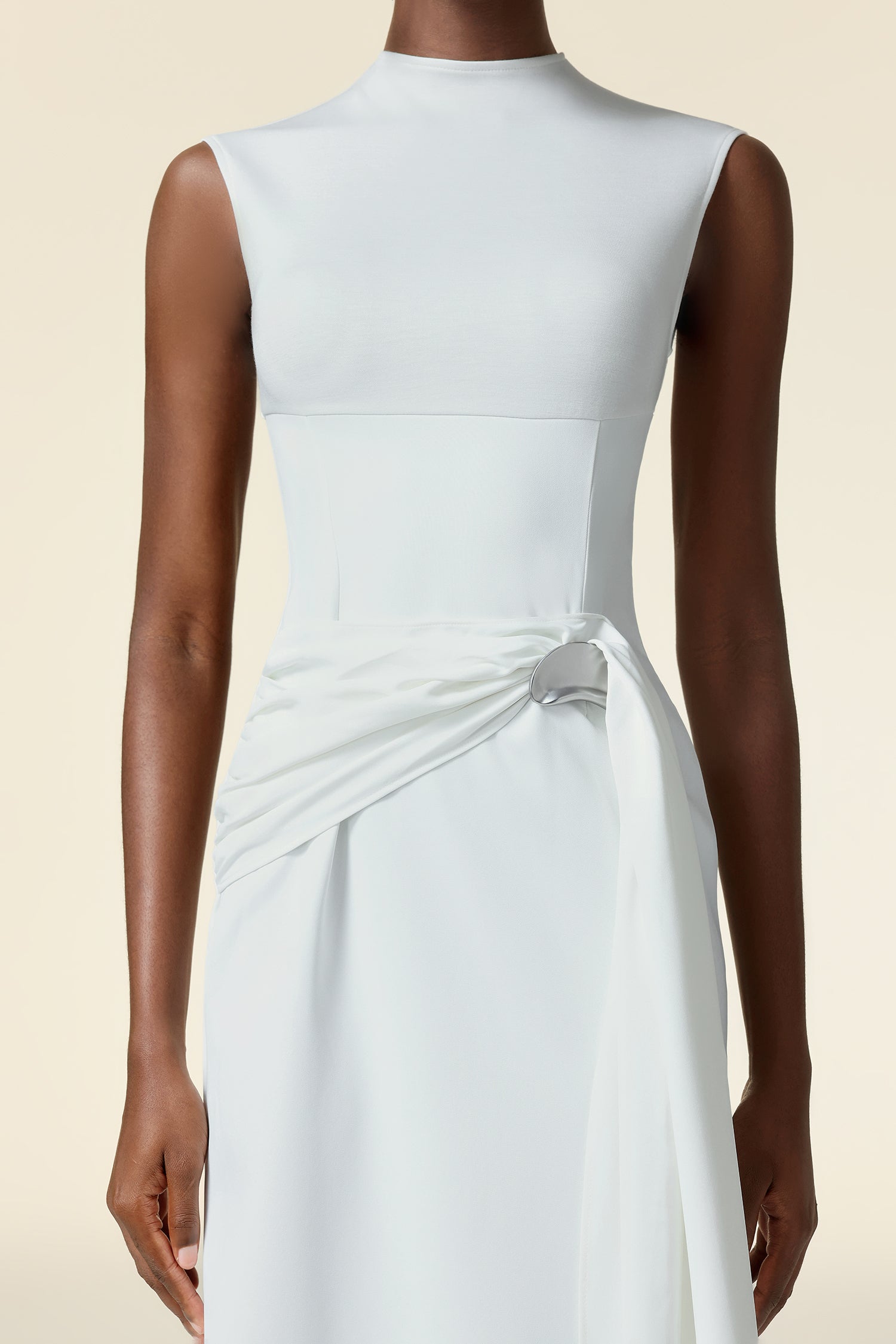 Kanma Sleeveless Streame Maxi Dress