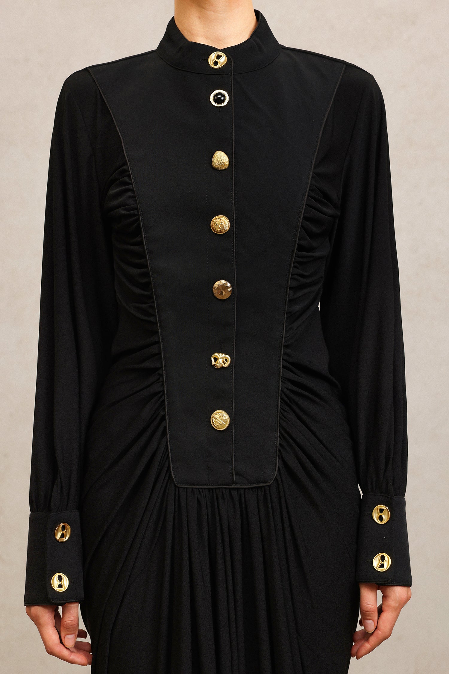 Gregorio Long Sleeves Maxi Dress