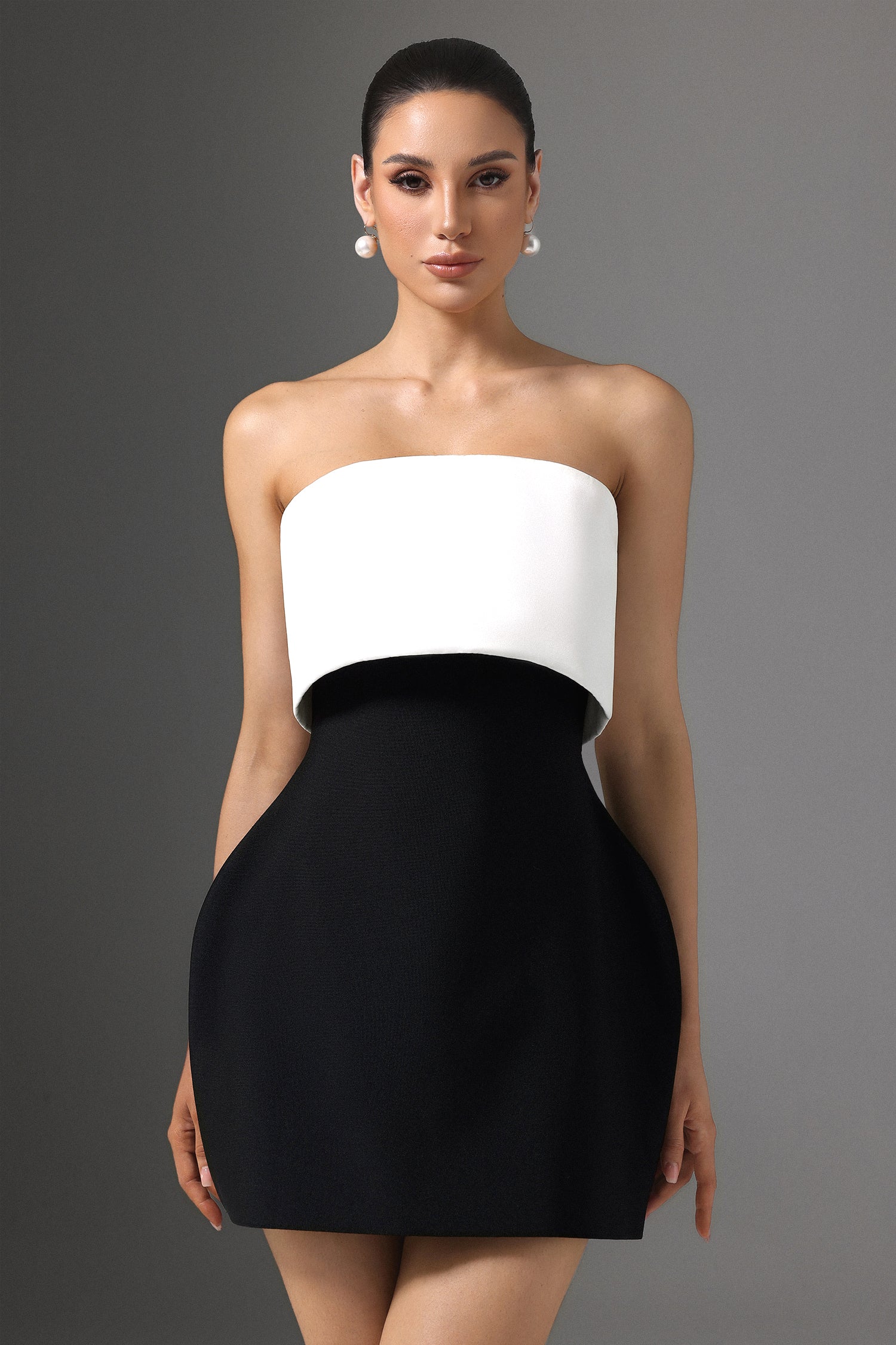 Rayna Strapless Bandage Mini Dress