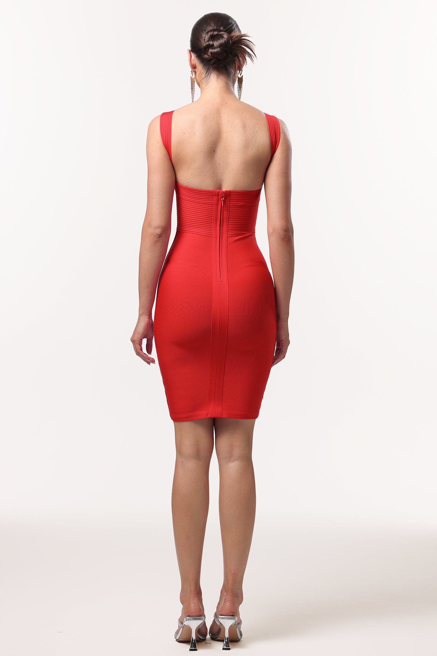 Wila Sexy Slimming Sleeveless Bandage Mini Dress