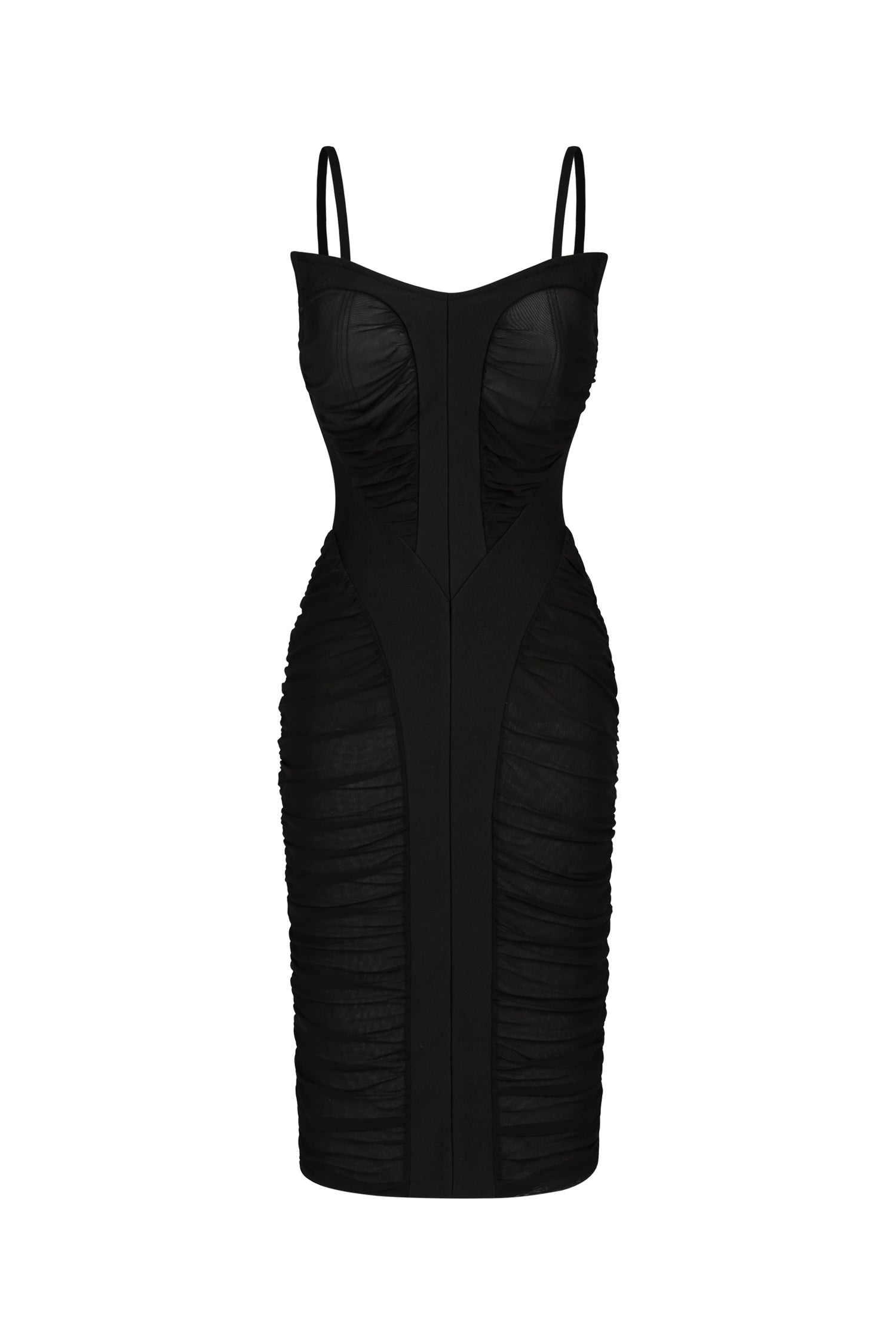 Iaka Bandage Sleeveless Midi Dress
