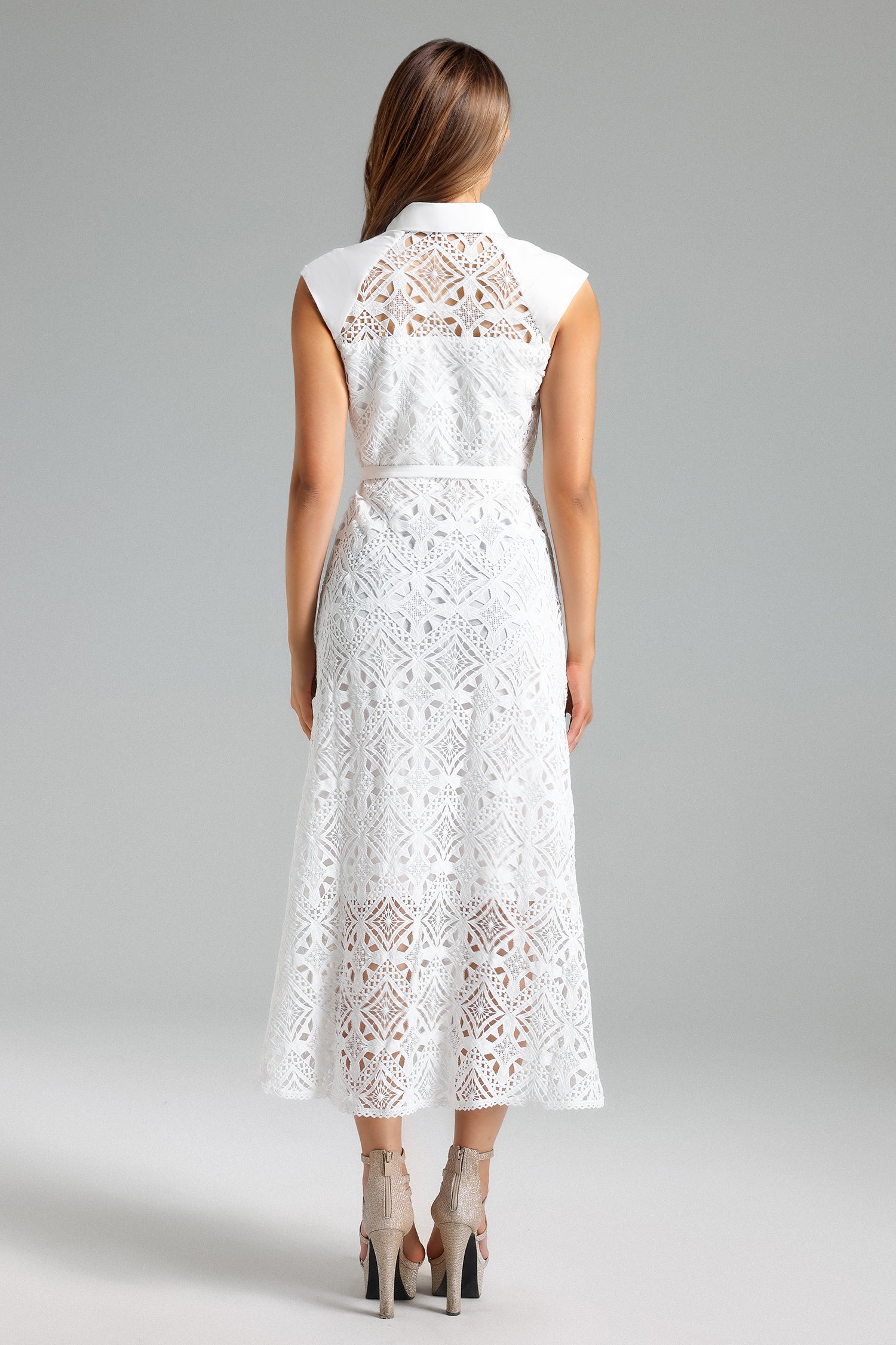 Fallon Floral Hollow Dress