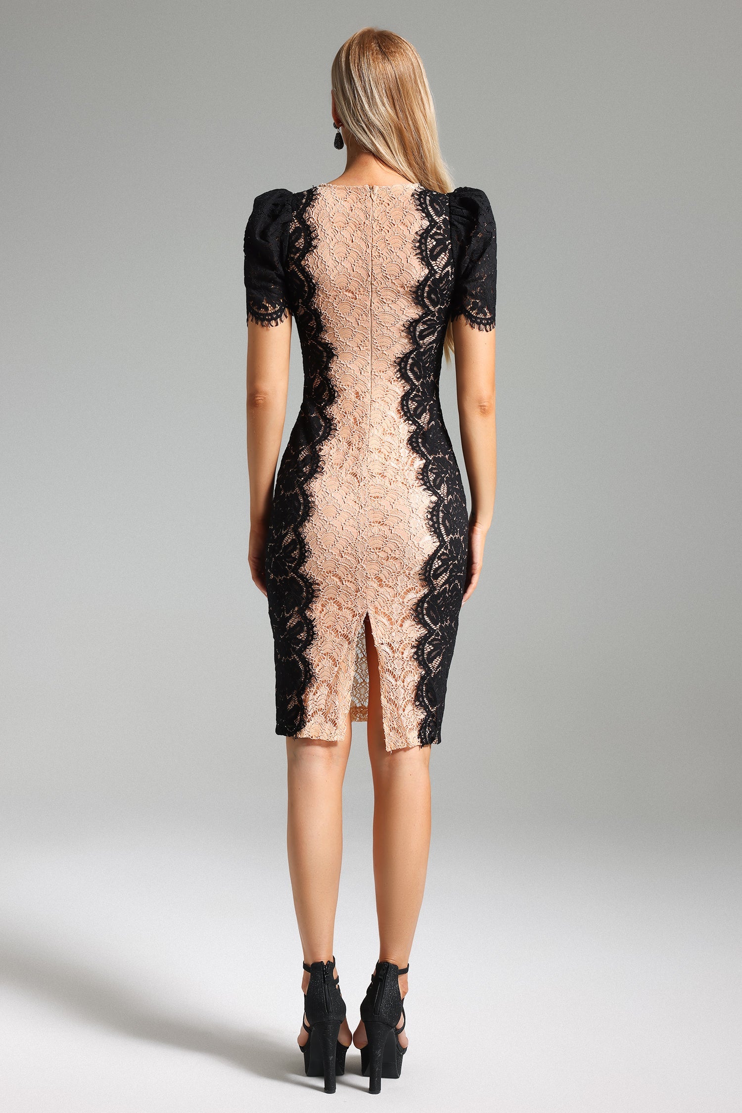Garina Lace Fitted Dress