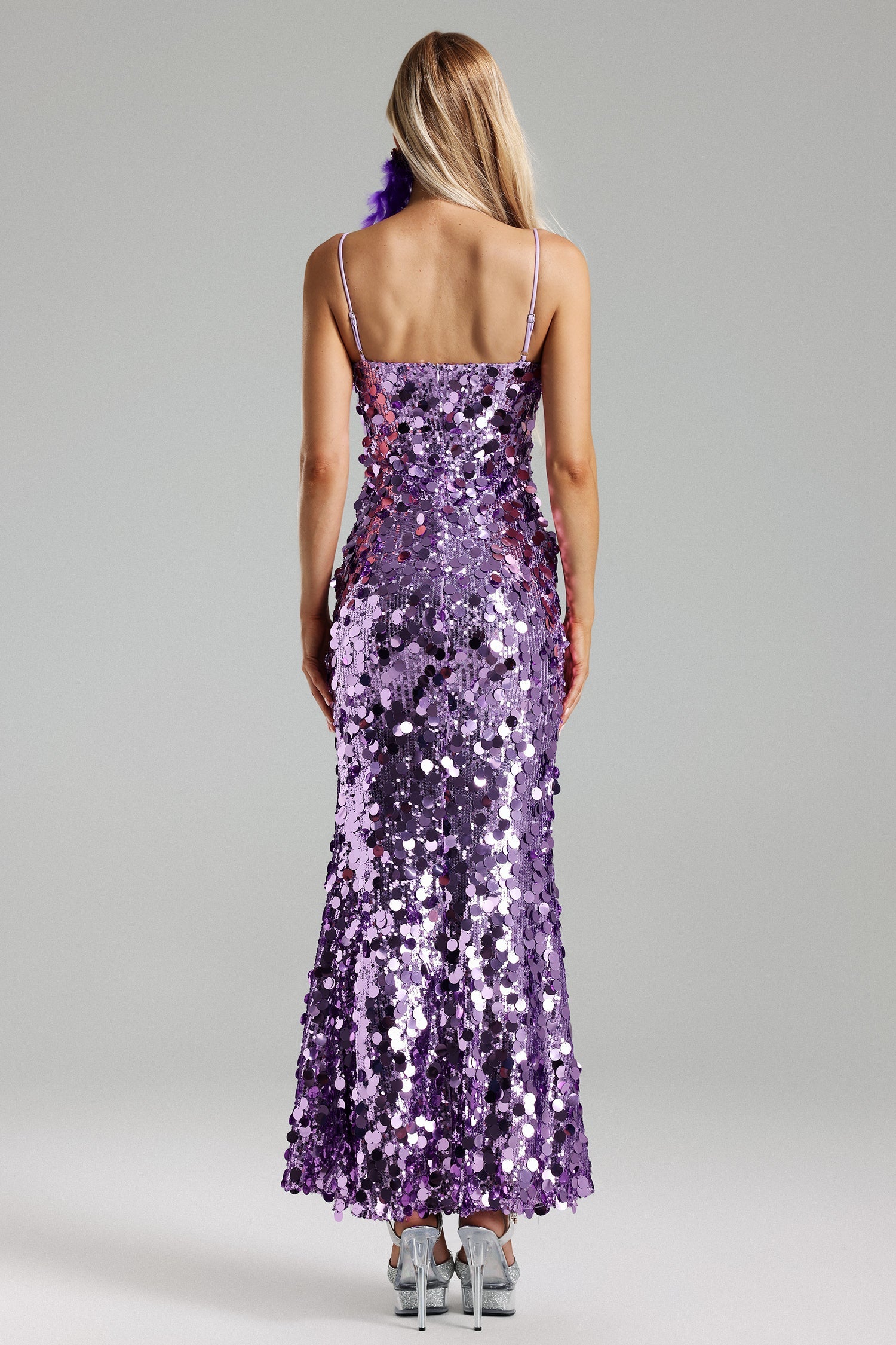 Mia Sequins Maxi Dress