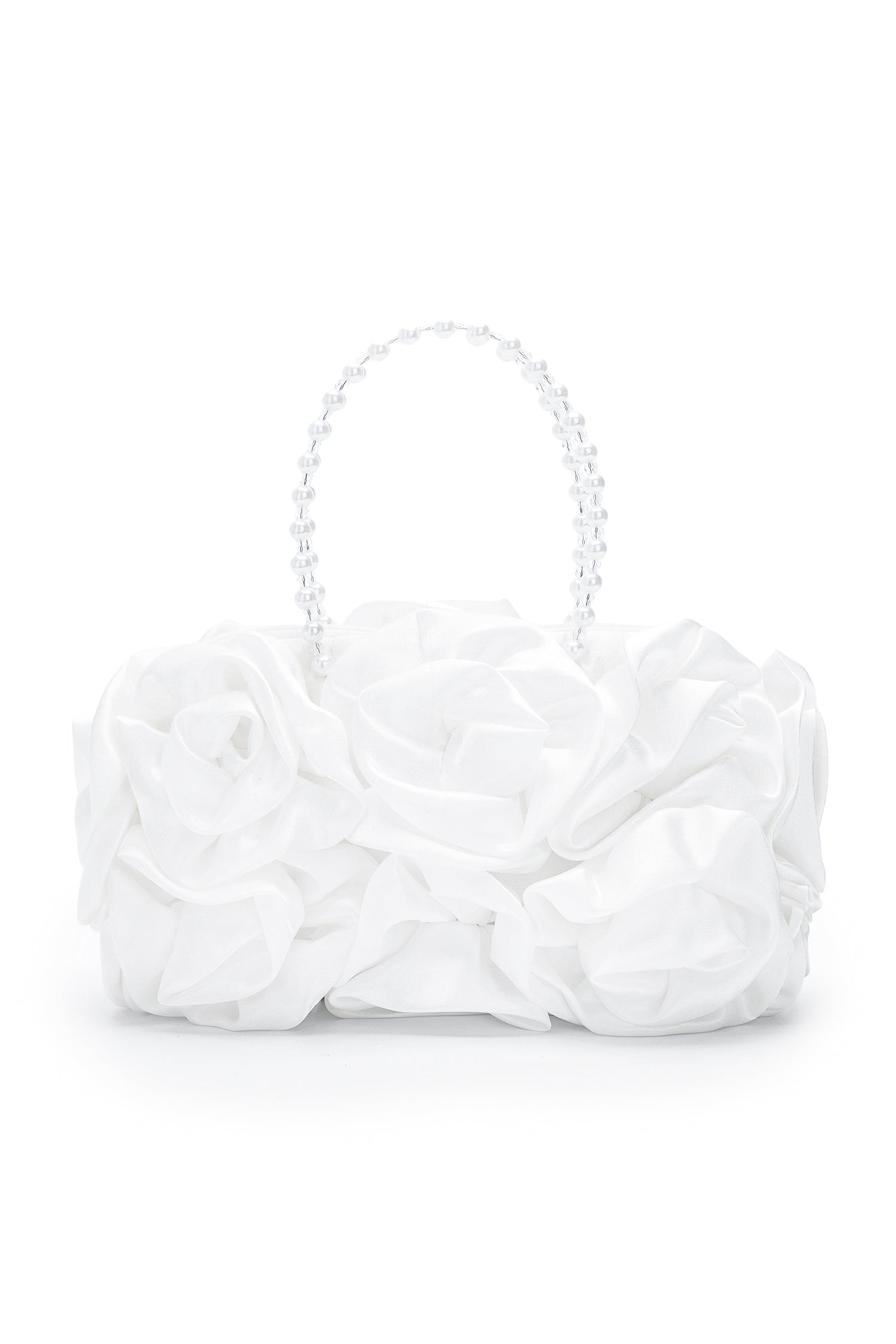 Vanya Flower Pearls Handle Bag