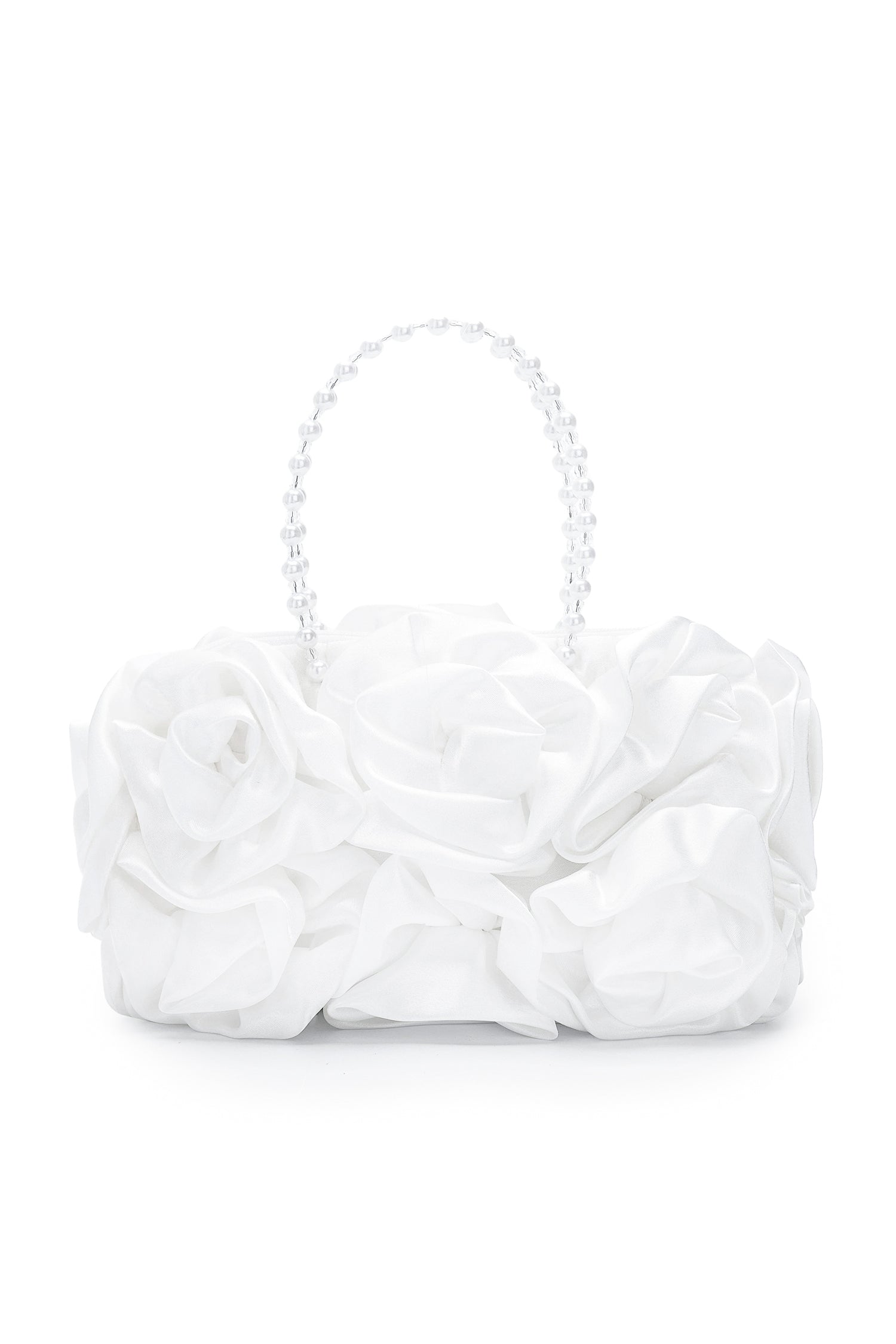 Vanya Flower Pearls Handle Bag