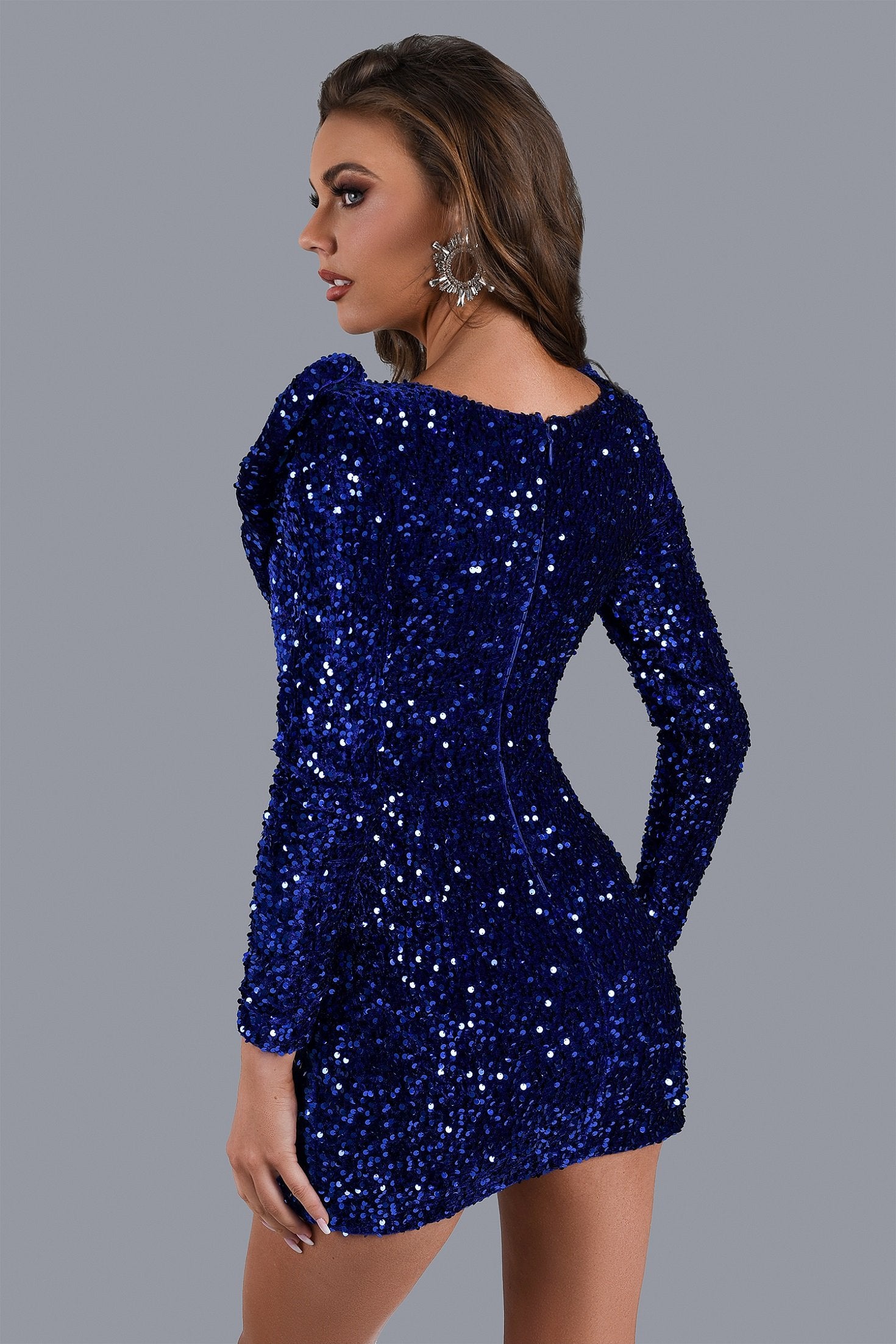 Robe courte à sequins Kayla 