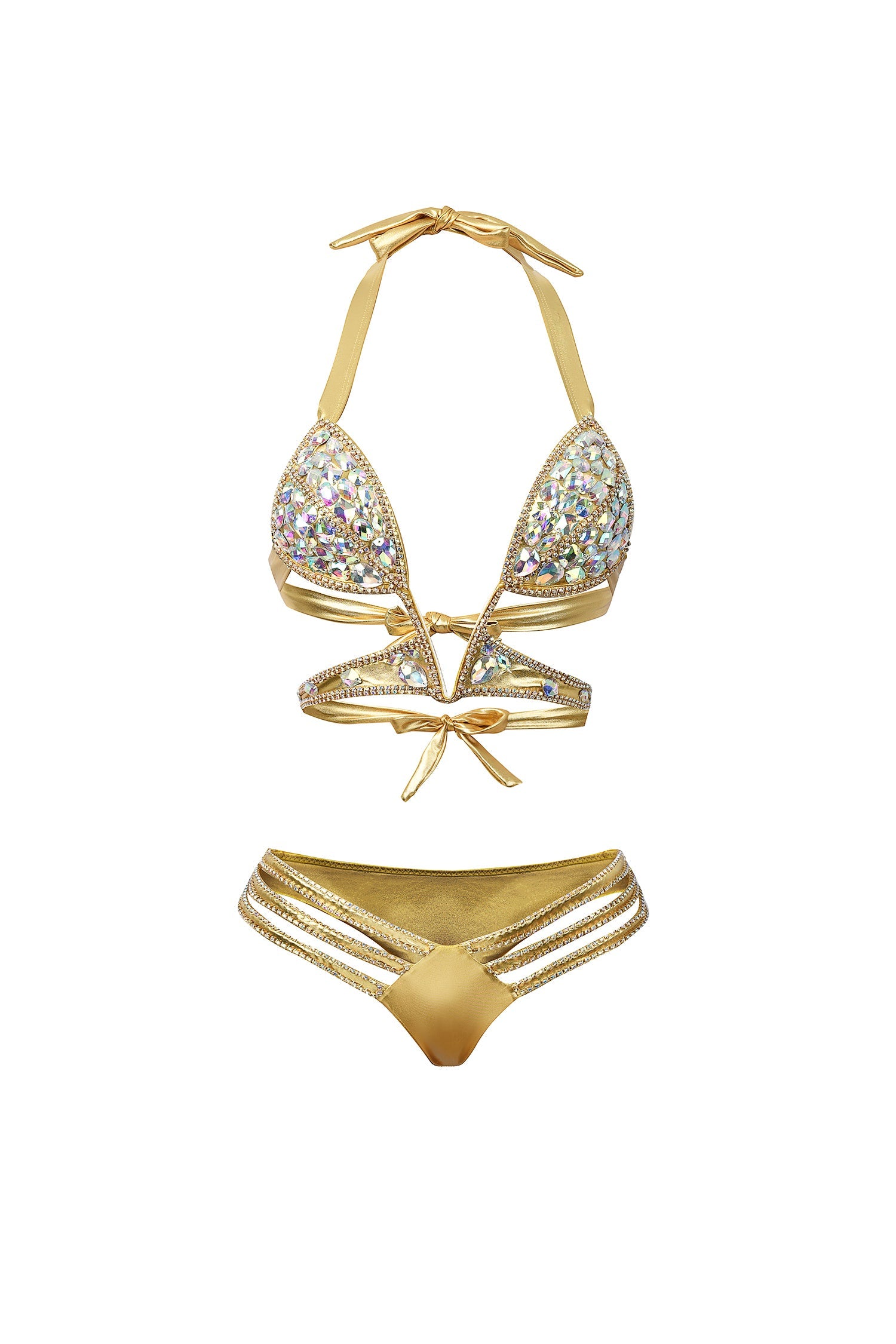Caviana Diamanten Bikini - Gold